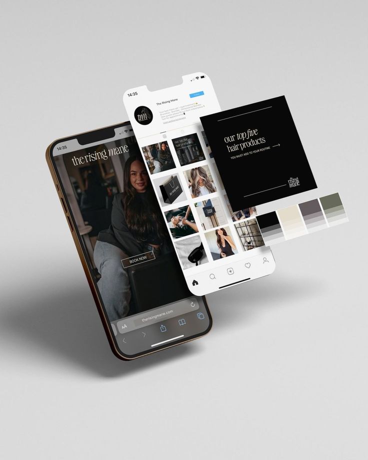 Aperçu d’un projet web Sky Social Agency